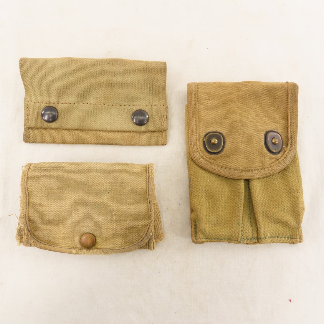 3 US Holsters and Military Ammo Belts - 2