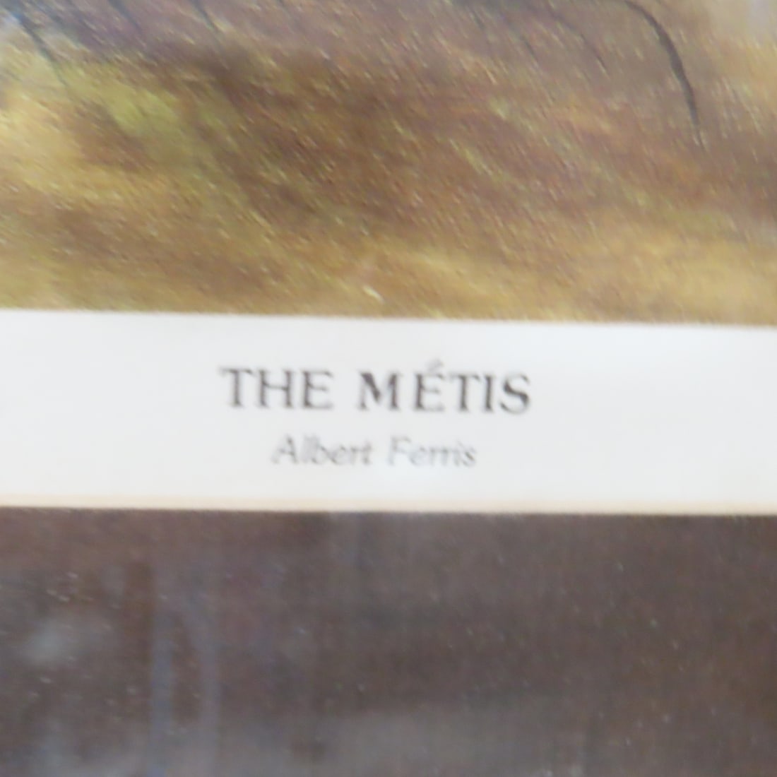 Vintage Albert Ferris "The Metis" Framed Print - 4