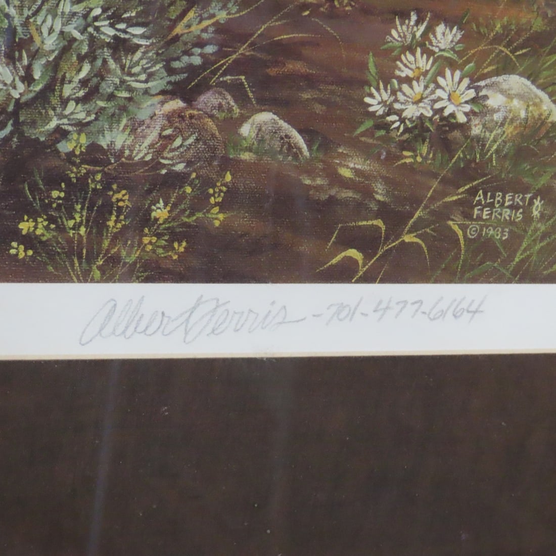 Vintage Albert Ferris "The Metis" Framed Print - 5