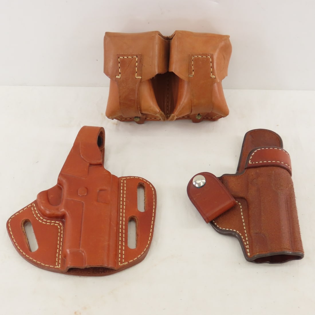 13 Assorted Holsters & 1 Magazine Pouch - 7