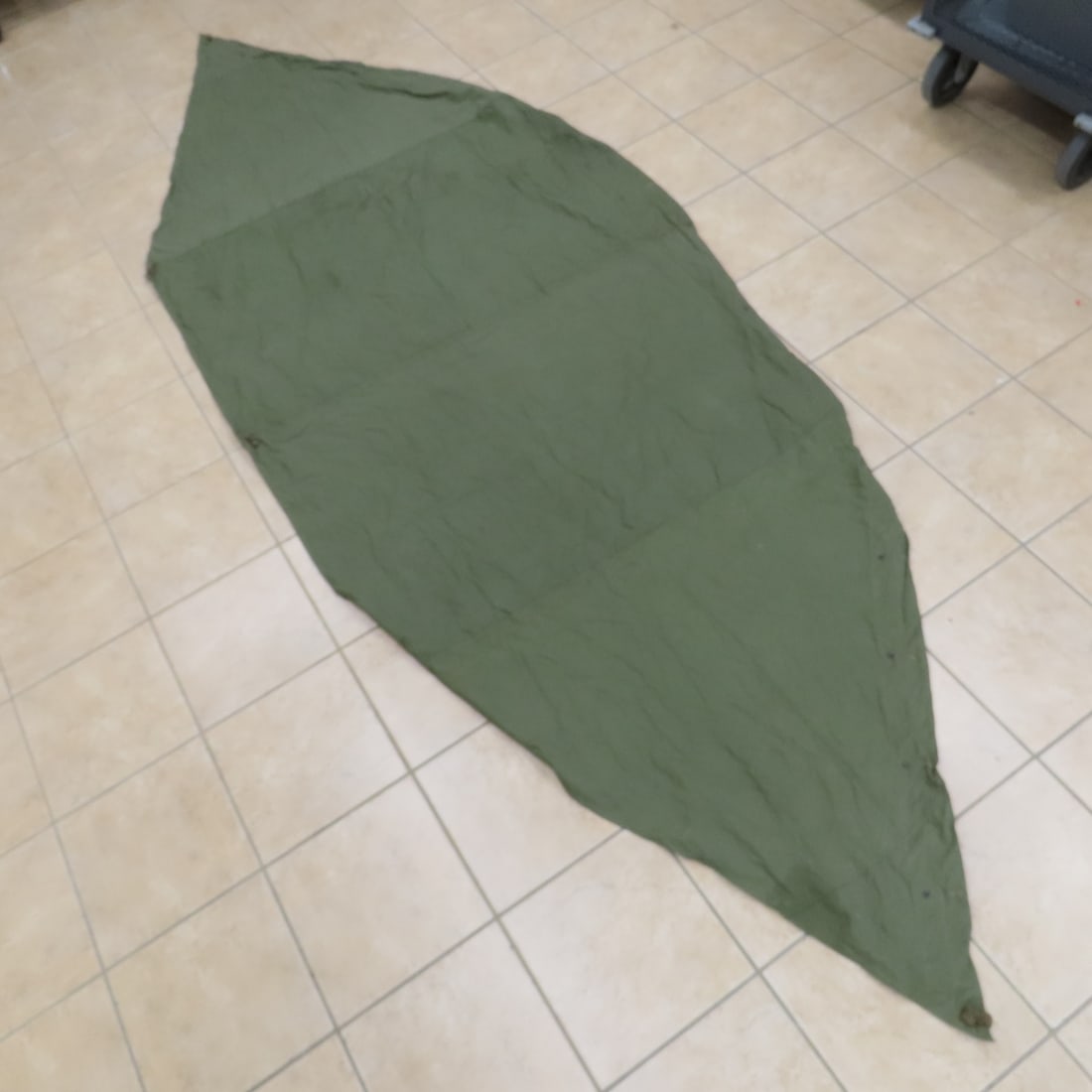 US Military Jacket, Canvas Shelter, Straps, Duffle - 17