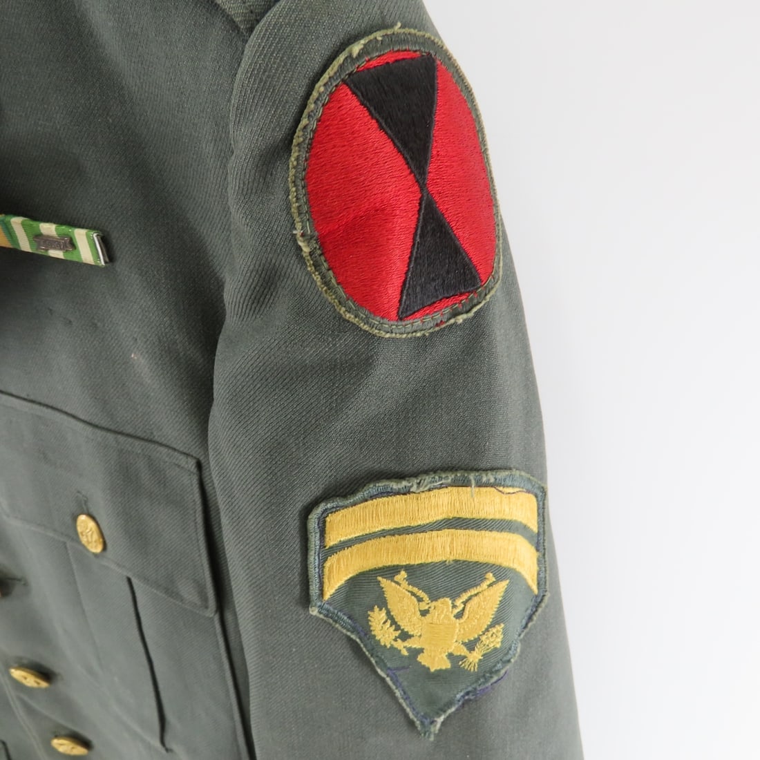 US Military Jacket, Canvas Shelter, Straps, Duffle - 4