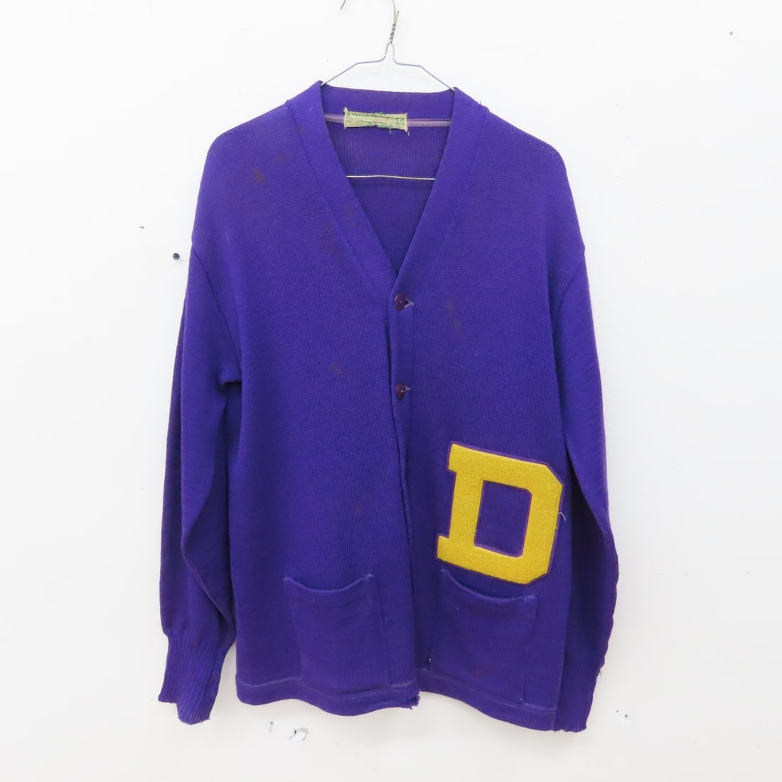 3 Vintage High School Wool Letter Sweaters - 2