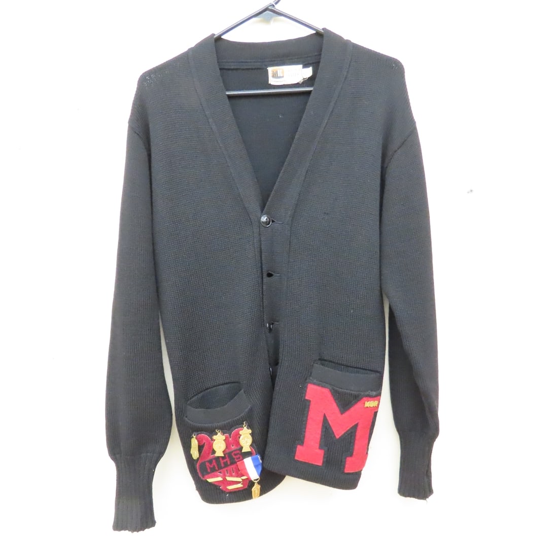 3 Vintage High School Wool Letter Sweaters - 8