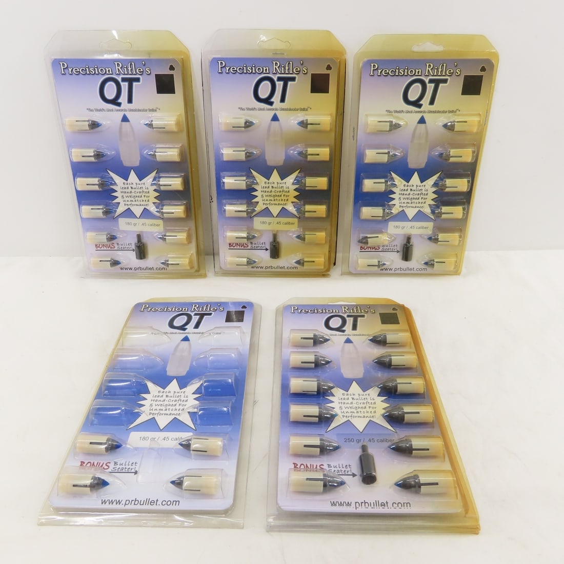 Precision Rifle QT .45 Cal Bullets & More - 2