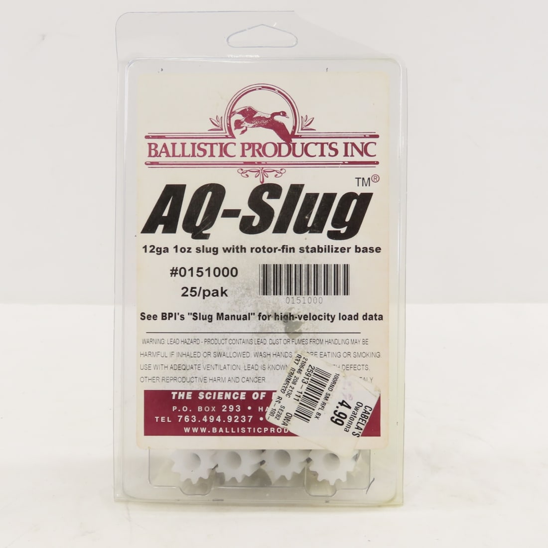 Precision Rifle QT .45 Cal Bullets & More - 5