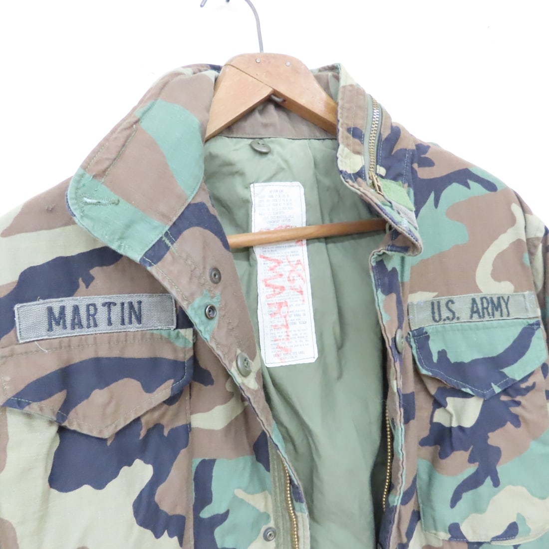 4 US Army Field Jackets, Camo & Olive Drab SM MED - 3