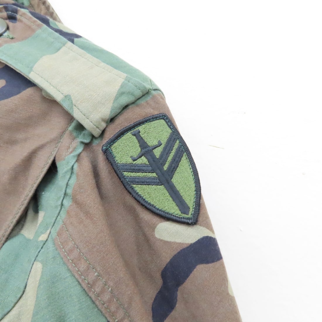 4 US Army Field Jackets, Camo & Olive Drab SM MED - 5
