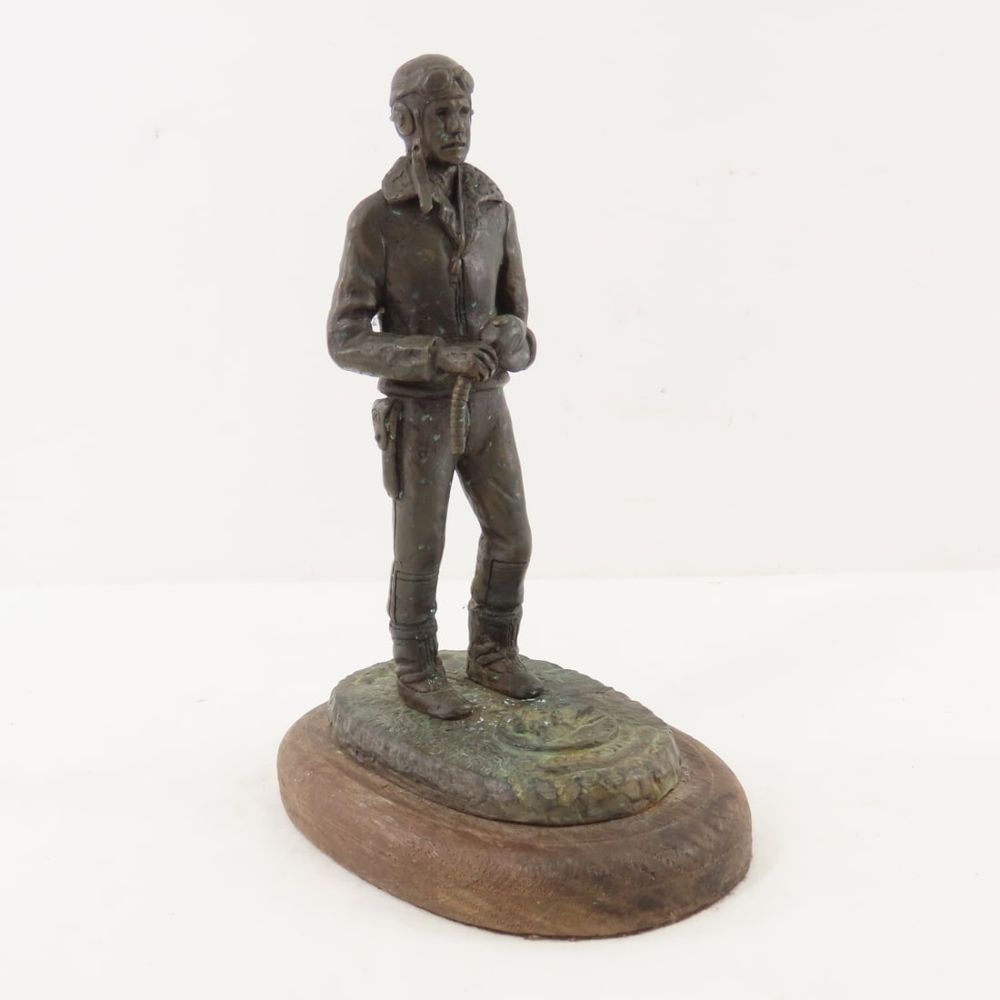 LT G.A. Olson US Military Pilot Statue - 2
