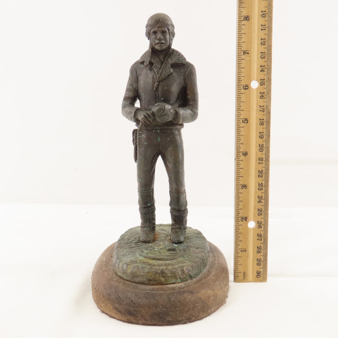 LT G.A. Olson US Military Pilot Statue - 3