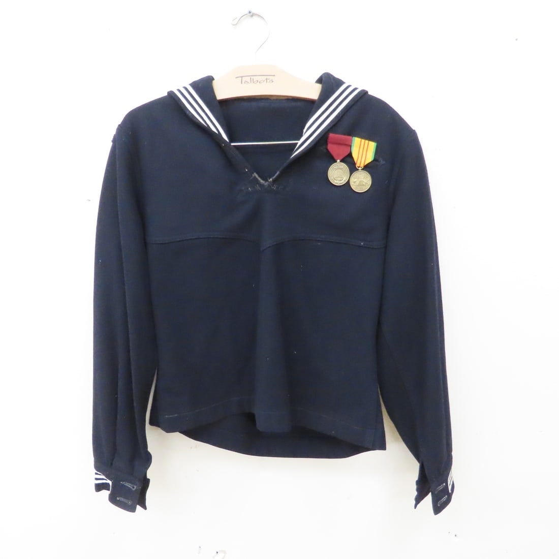US Navy Vietnam Uniform, U.S.S. Lucid with Medals - 2