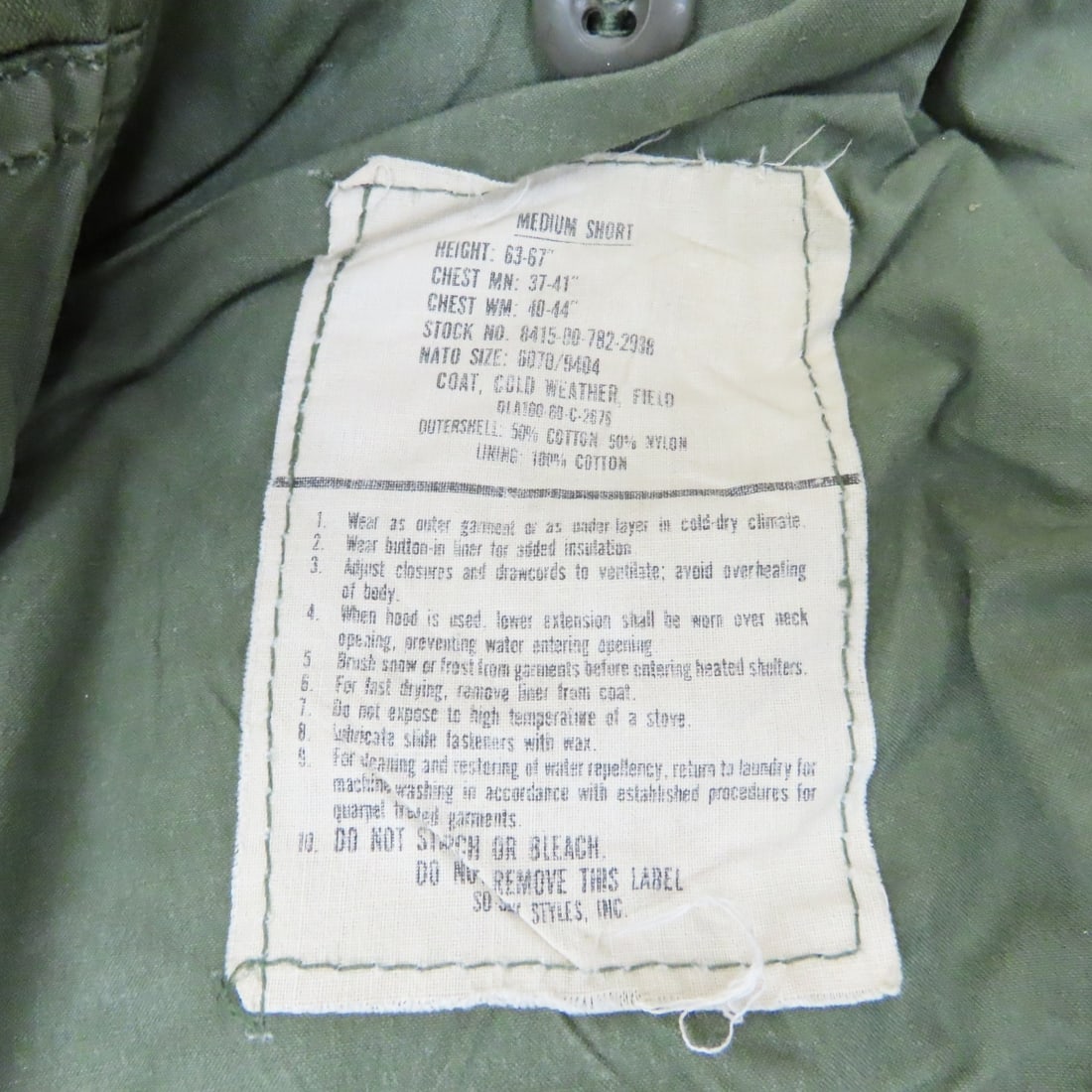 US Vietnam Field Jacket "Big Red One" - 6