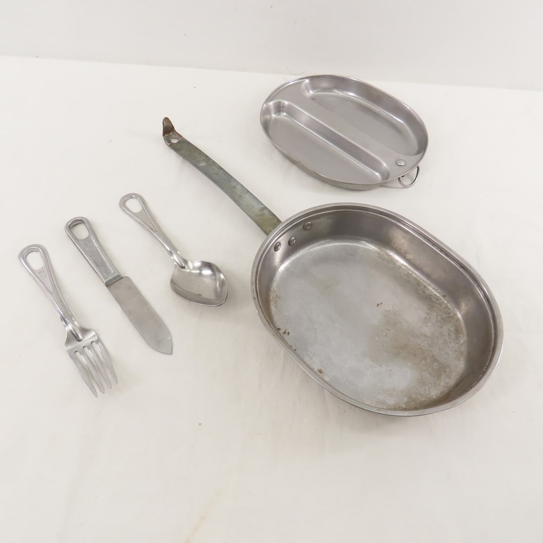 US Military Mess Kit, Canteen, & Magazine Pouch - 8
