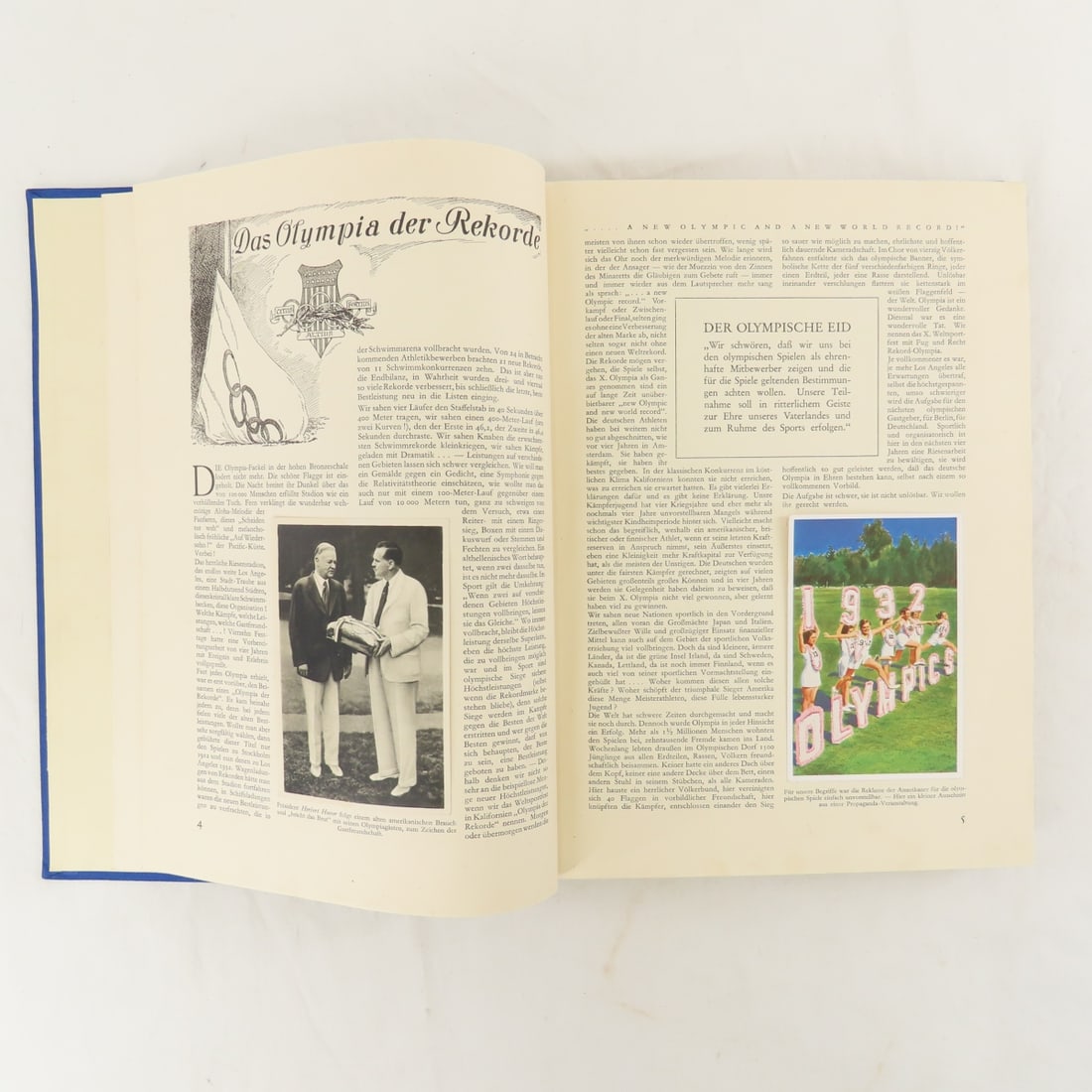 Olympia 1932 Cigarette Photo Card Album - 6