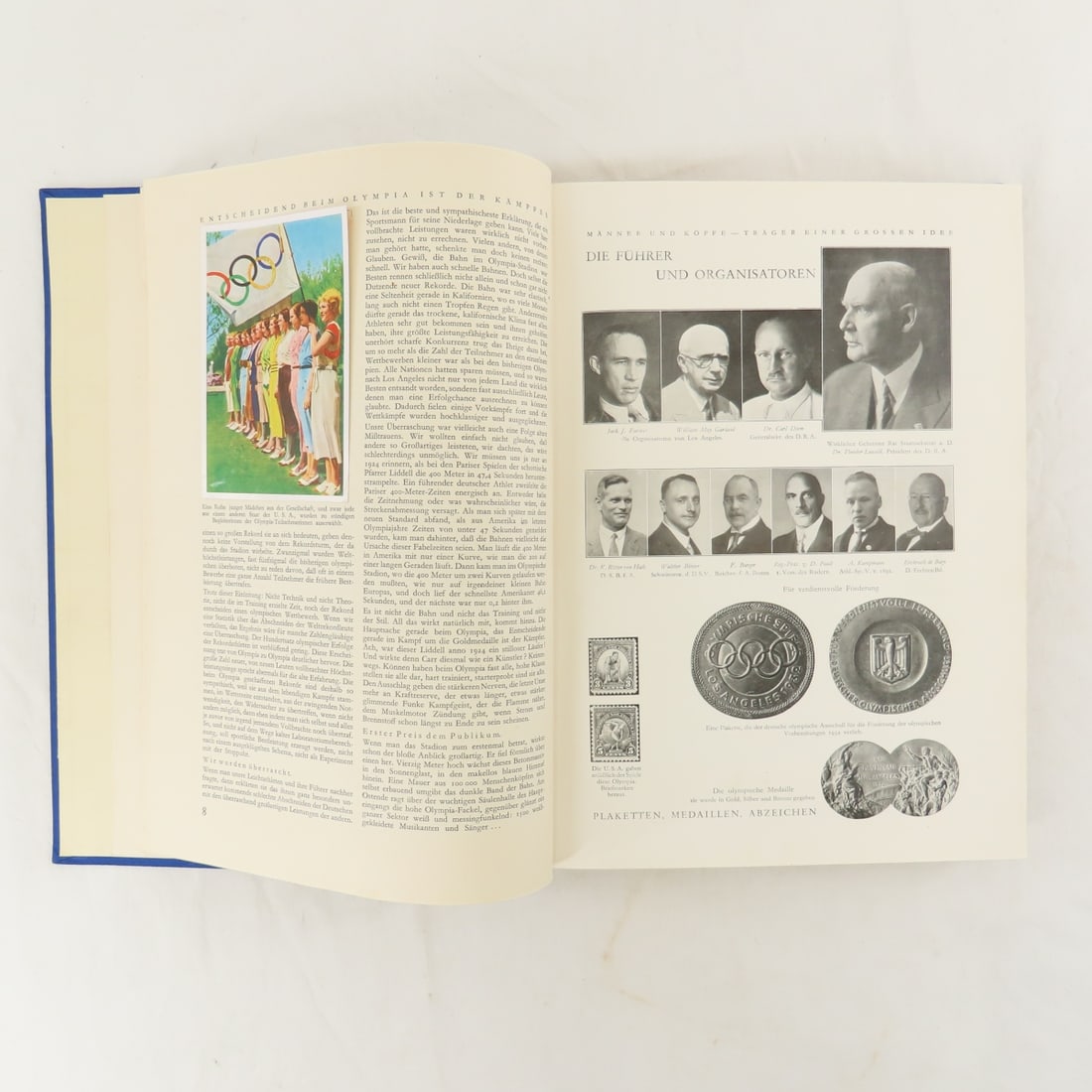 Olympia 1932 Cigarette Photo Card Album - 7