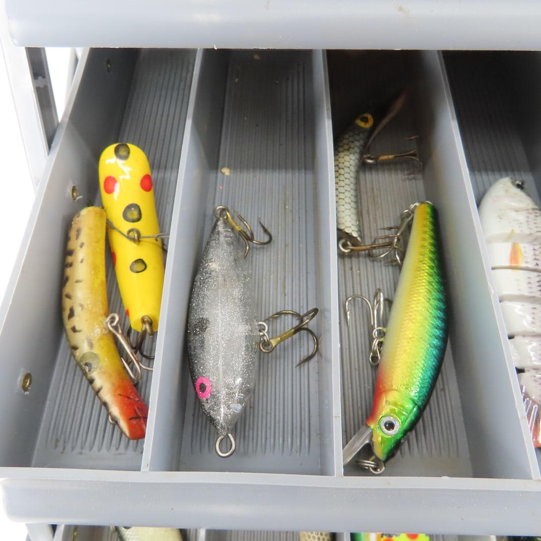 Plano Plastic Tackle Box with Lures & Gear - 5