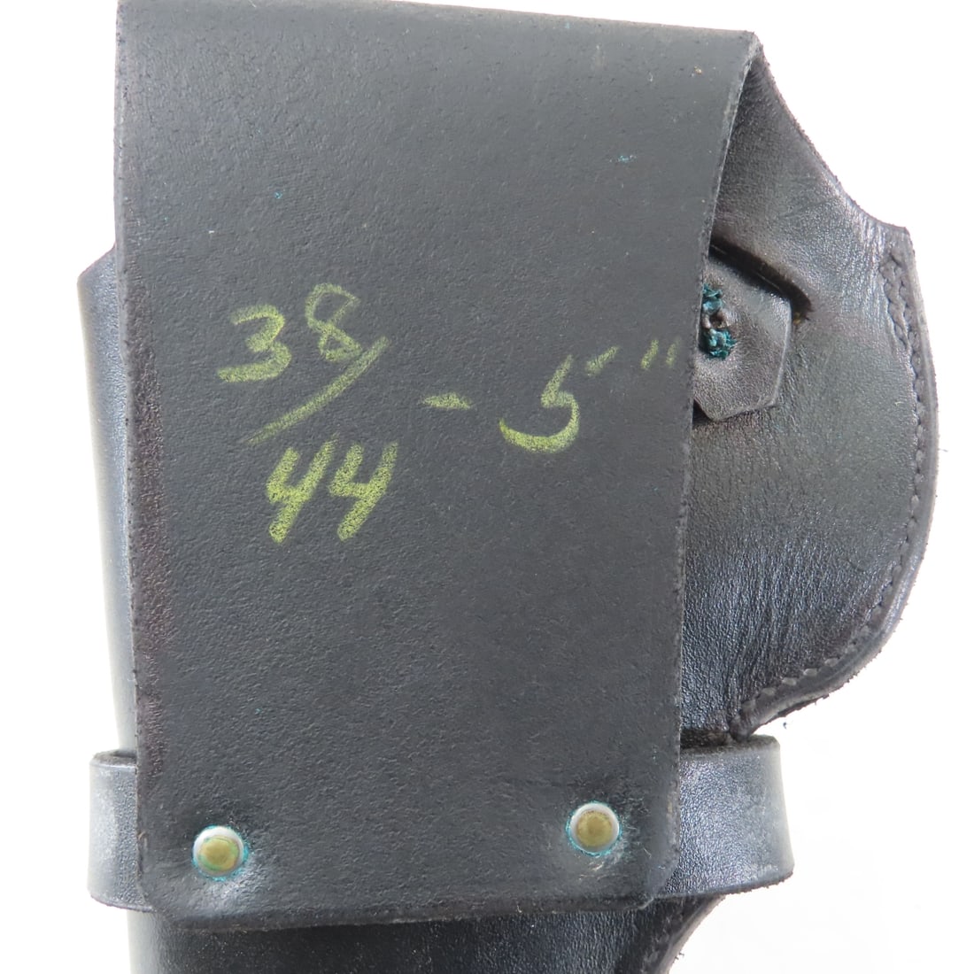 H.H Heiser Leather S&W 38/44 Revolver Holster #415 - 5