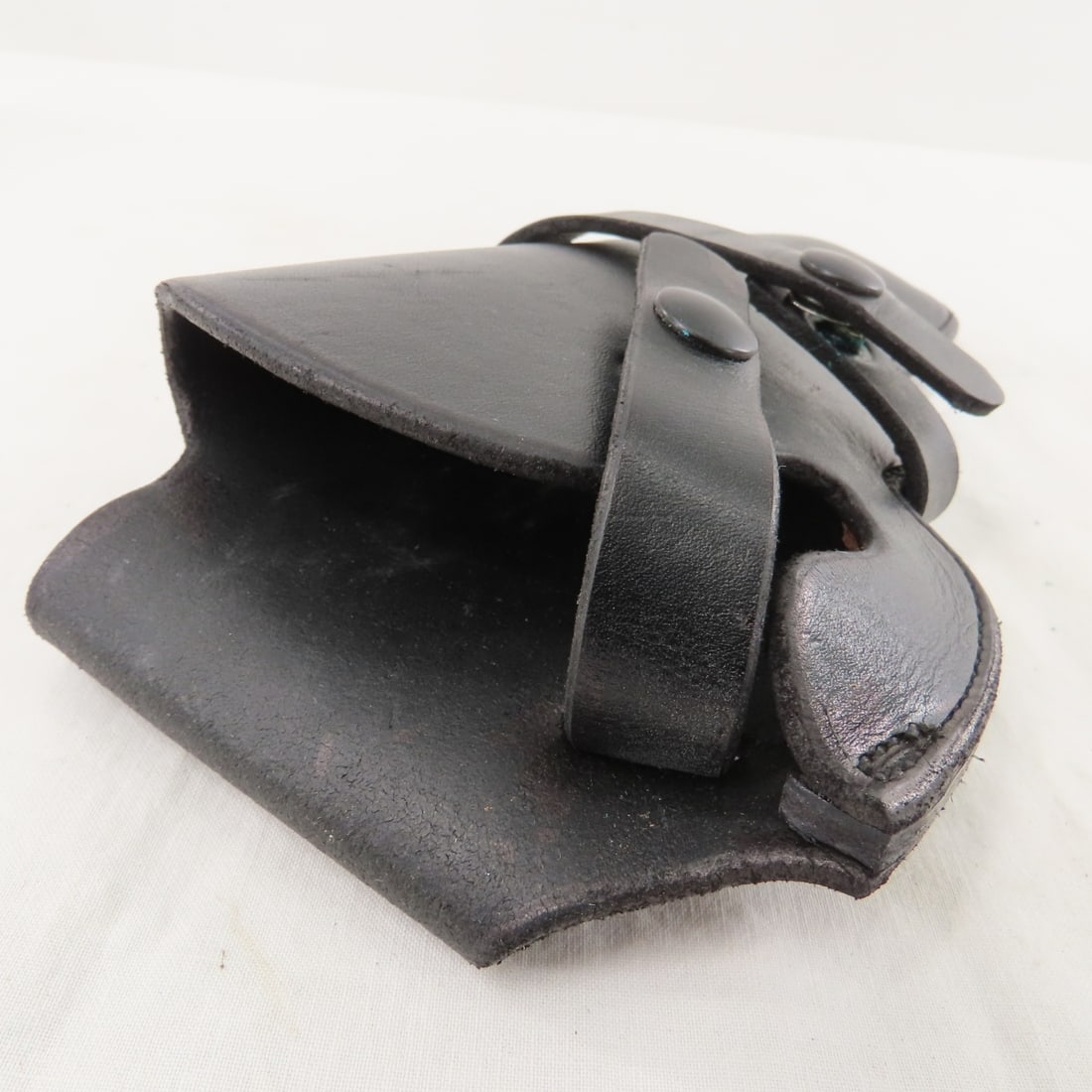 H.H Heiser Leather S&W 38/44 Revolver Holster #415 - 6