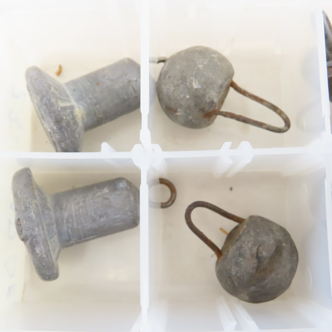 23 Vintage Lead Decoy Weights - 2