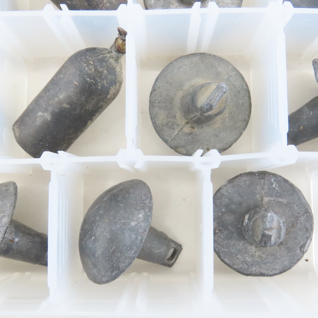 23 Vintage Lead Decoy Weights - 6