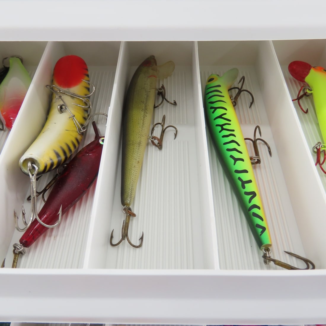 Plano Plastic Tackle Box with Lures & Gear - 6