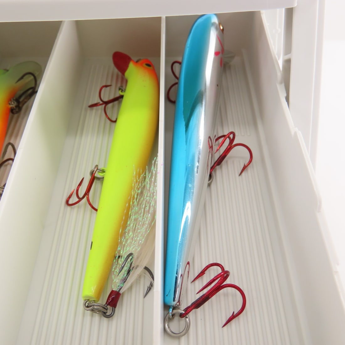 Plano Plastic Tackle Box with Lures & Gear - 7