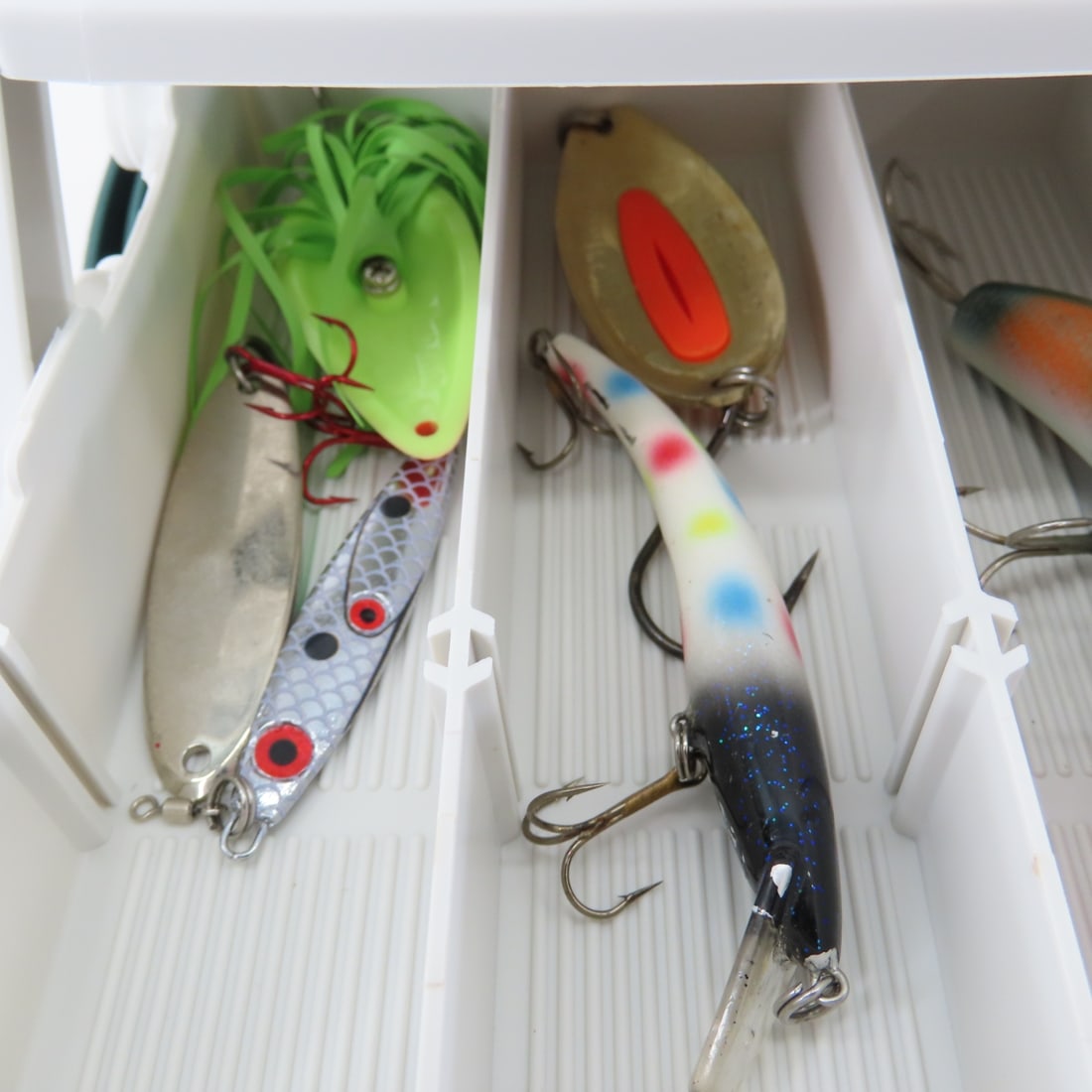 Plano Plastic Tackle Box with Lures & Gear - 8