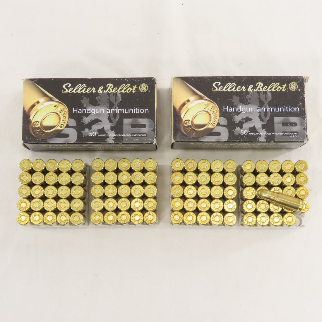 200 rounds 7.62x53 Tokarev Ammunition - 2