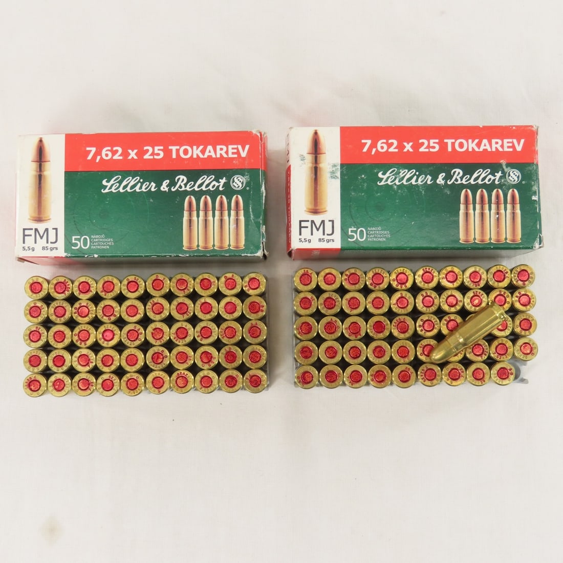 200 rounds 7.62x53 Tokarev Ammunition - 5