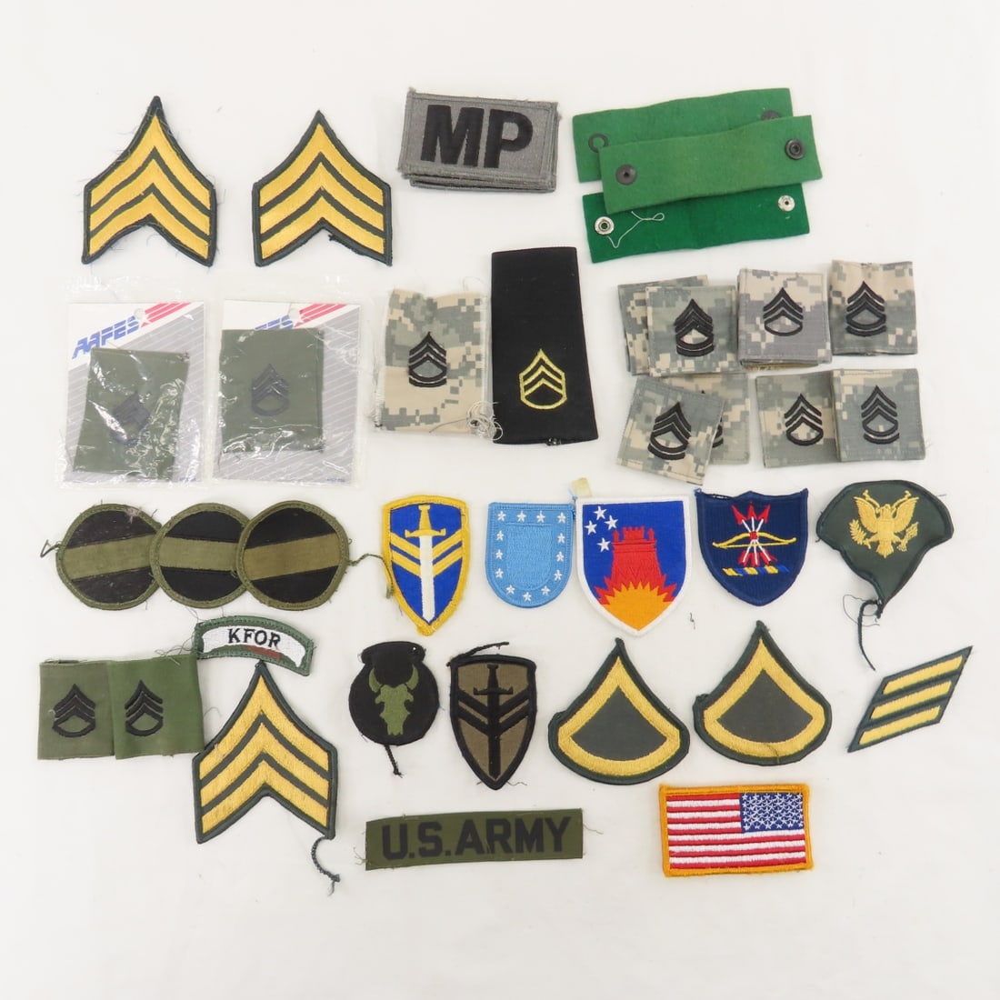 Collection of Velcro & Sew-On US Military Patches - 7