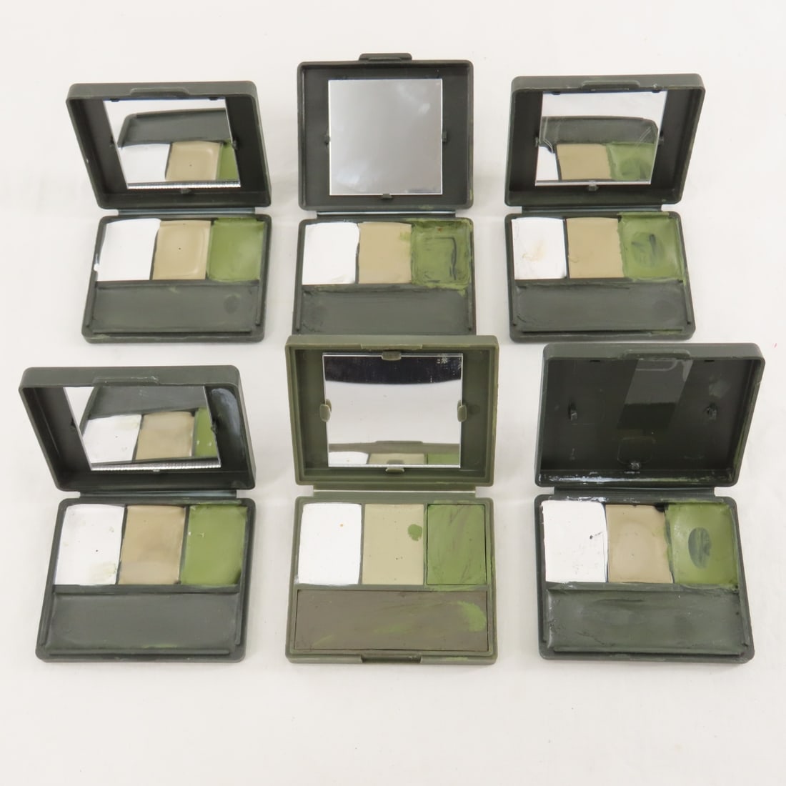 US Military Camouflage Face Paint Tubes and Trays - 3