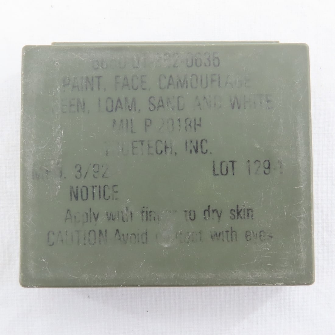 US Military Camouflage Face Paint Tubes and Trays - 4