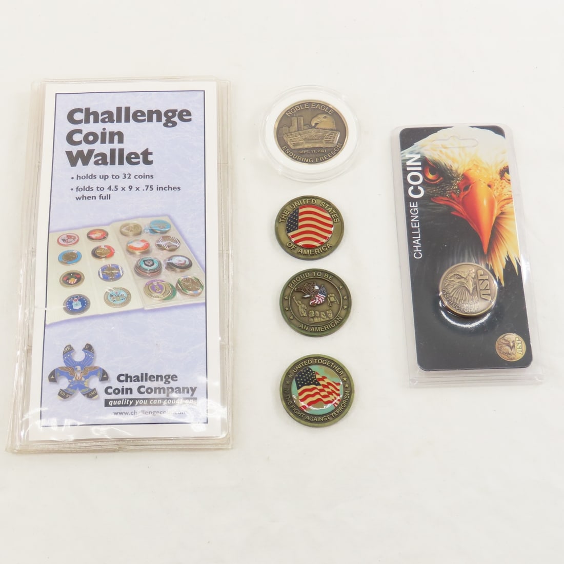 US Military Pinback Buttons, Challenge Coins, More - 4