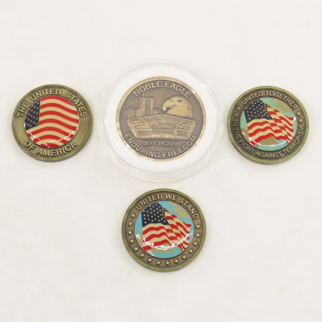 US Military Pinback Buttons, Challenge Coins, More - 5