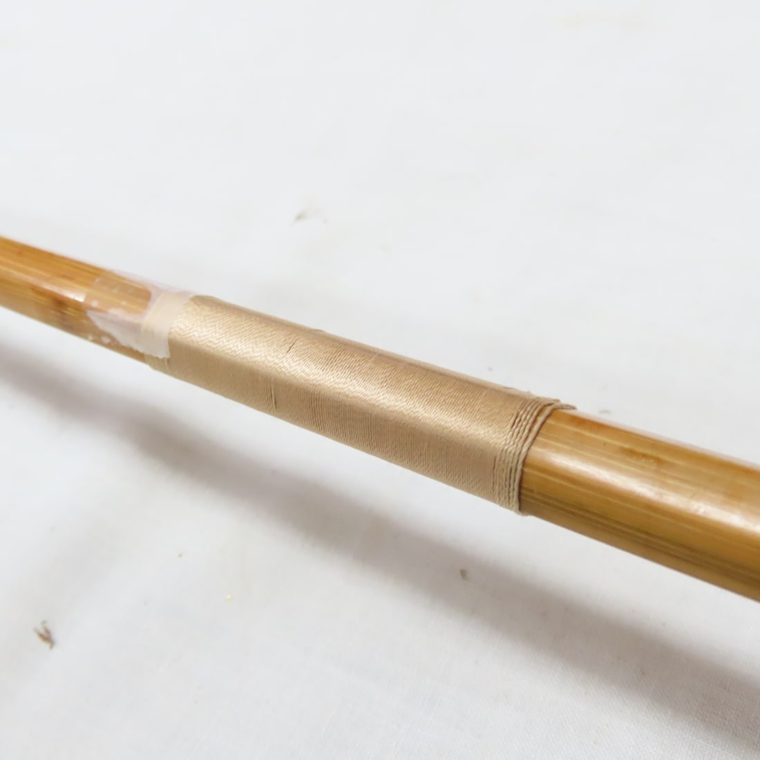 7 Vintage 6-Sided Bamboo Cane Poles - 13