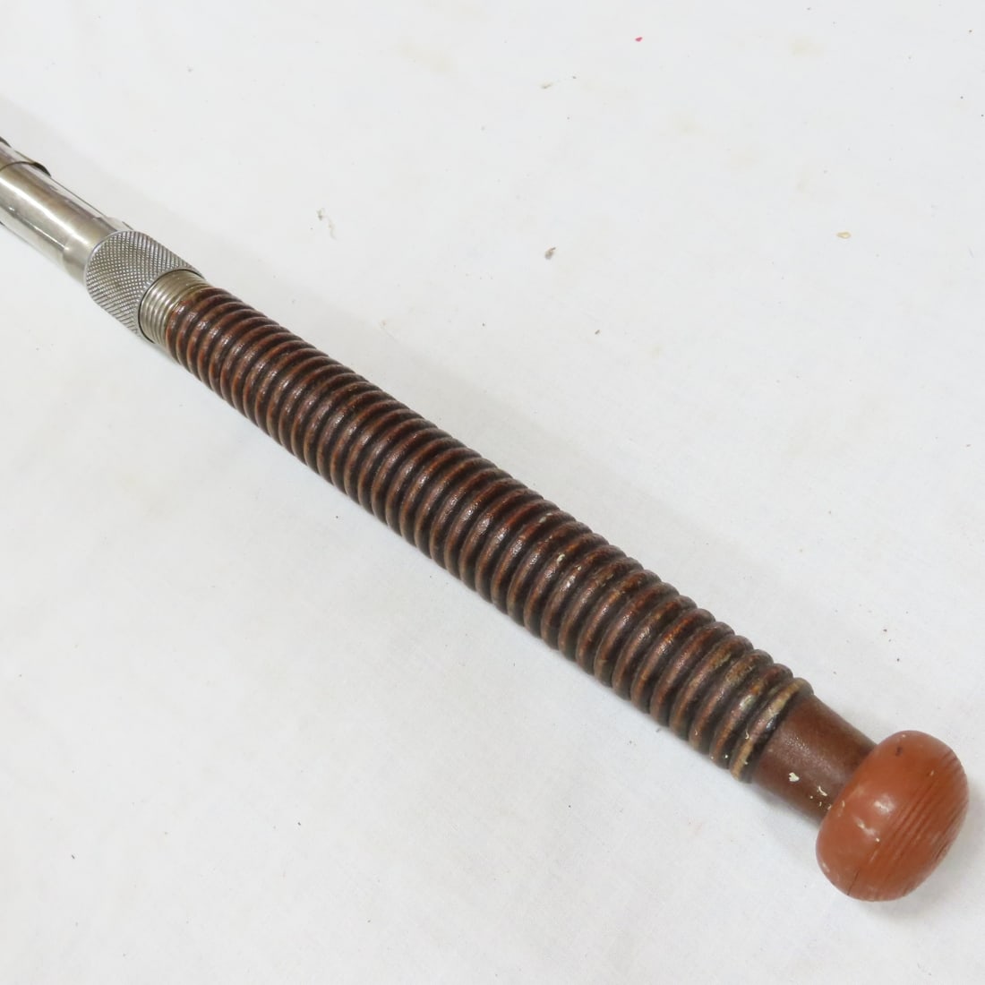 7 Vintage 6-Sided Bamboo Cane Poles - 15