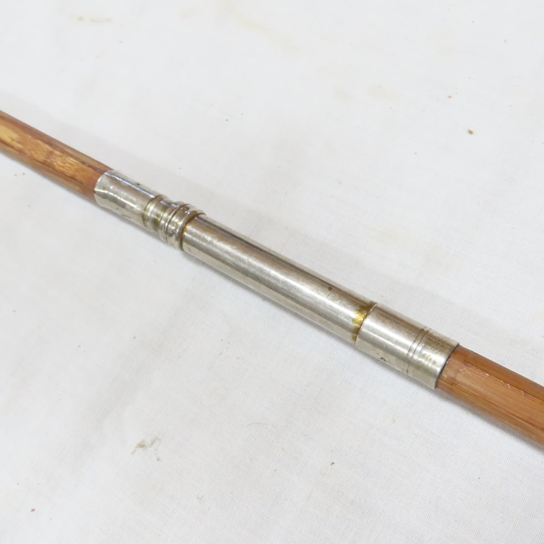 7 Vintage 6-Sided Bamboo Cane Poles - 16