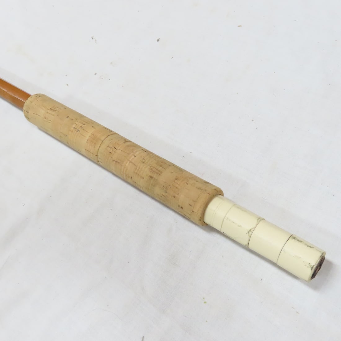 7 Vintage 6-Sided Bamboo Cane Poles - 18