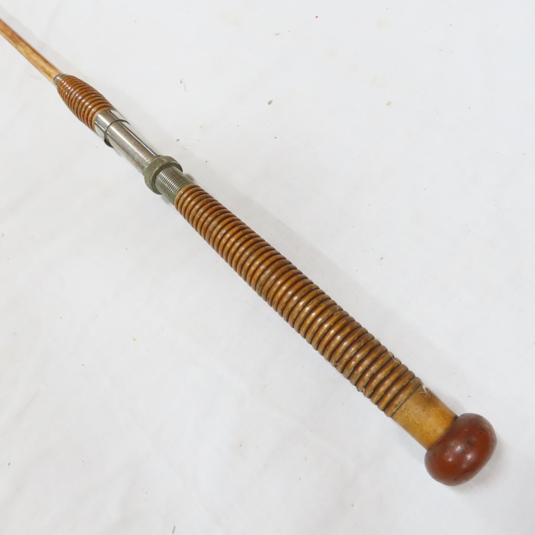 7 Vintage 6-Sided Bamboo Cane Poles - 3