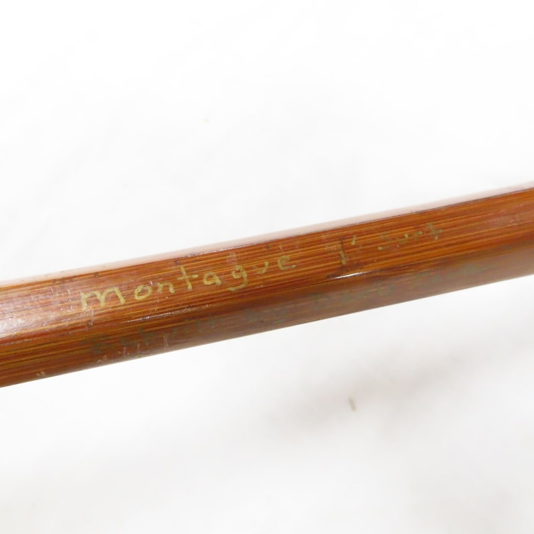 7 Vintage 6-Sided Bamboo Cane Poles - 7