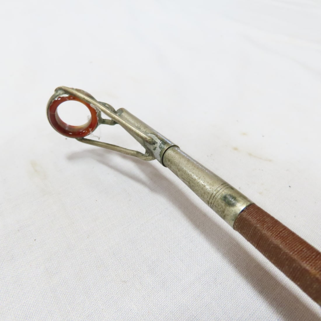 7 Vintage 6-Sided Bamboo Cane Poles - 9
