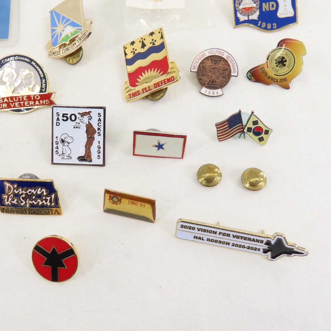 Collection of Military & Other Pins, Medals, More - 12