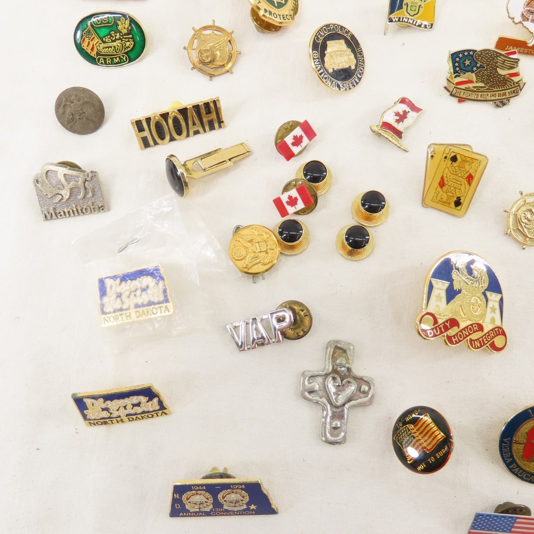 Collection of Military & Other Pins, Medals, More - 9