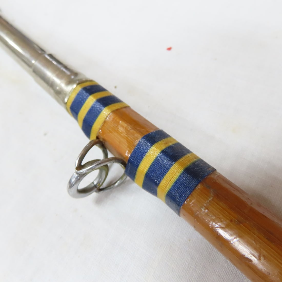 4 Vintage 6-Sided Bamboo Casting/Trolling Rods - 5