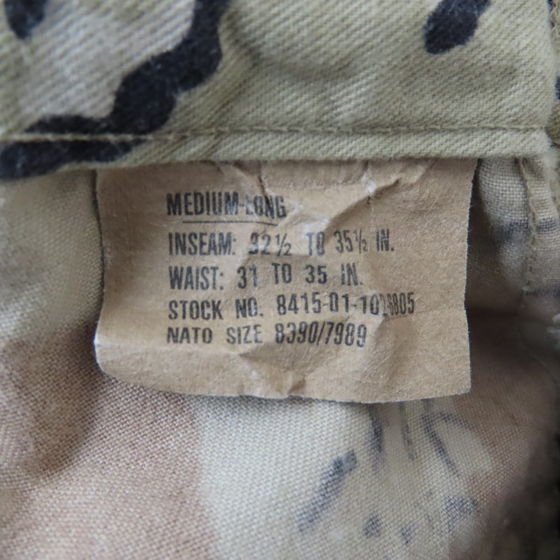 3 US Army Desert Camo Jackets & Trousers Med-Reg - 5