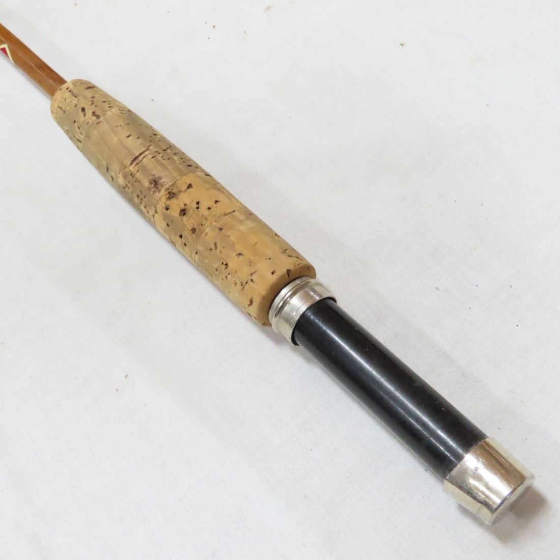3 Vintage 3-Piece 6-Sided Bamboo Fly Fishing Rods - 9