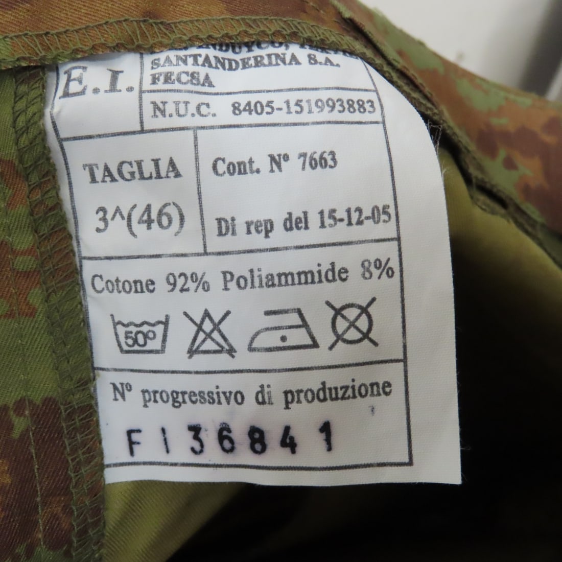 Italian Army Digital Camo Jacket, Trousers, Hat - 10