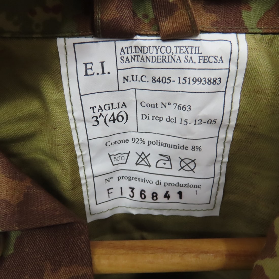 Italian Army Digital Camo Jacket, Trousers, Hat - 6