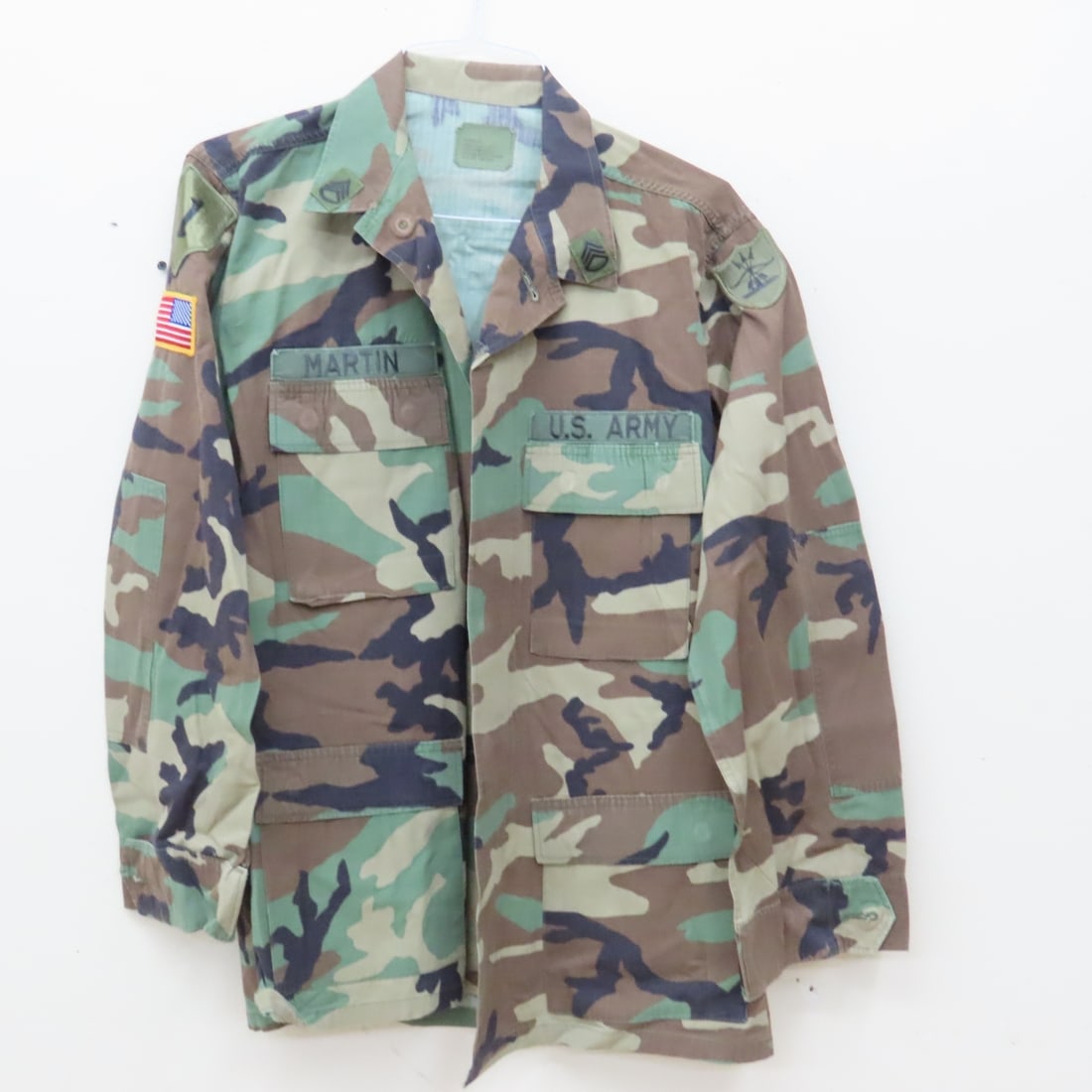6 US Army Woodland Camo Field Coats, Trousers M - 5