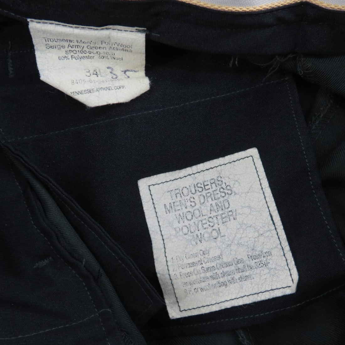 US Military Trousers & White Dress Shirts - 9